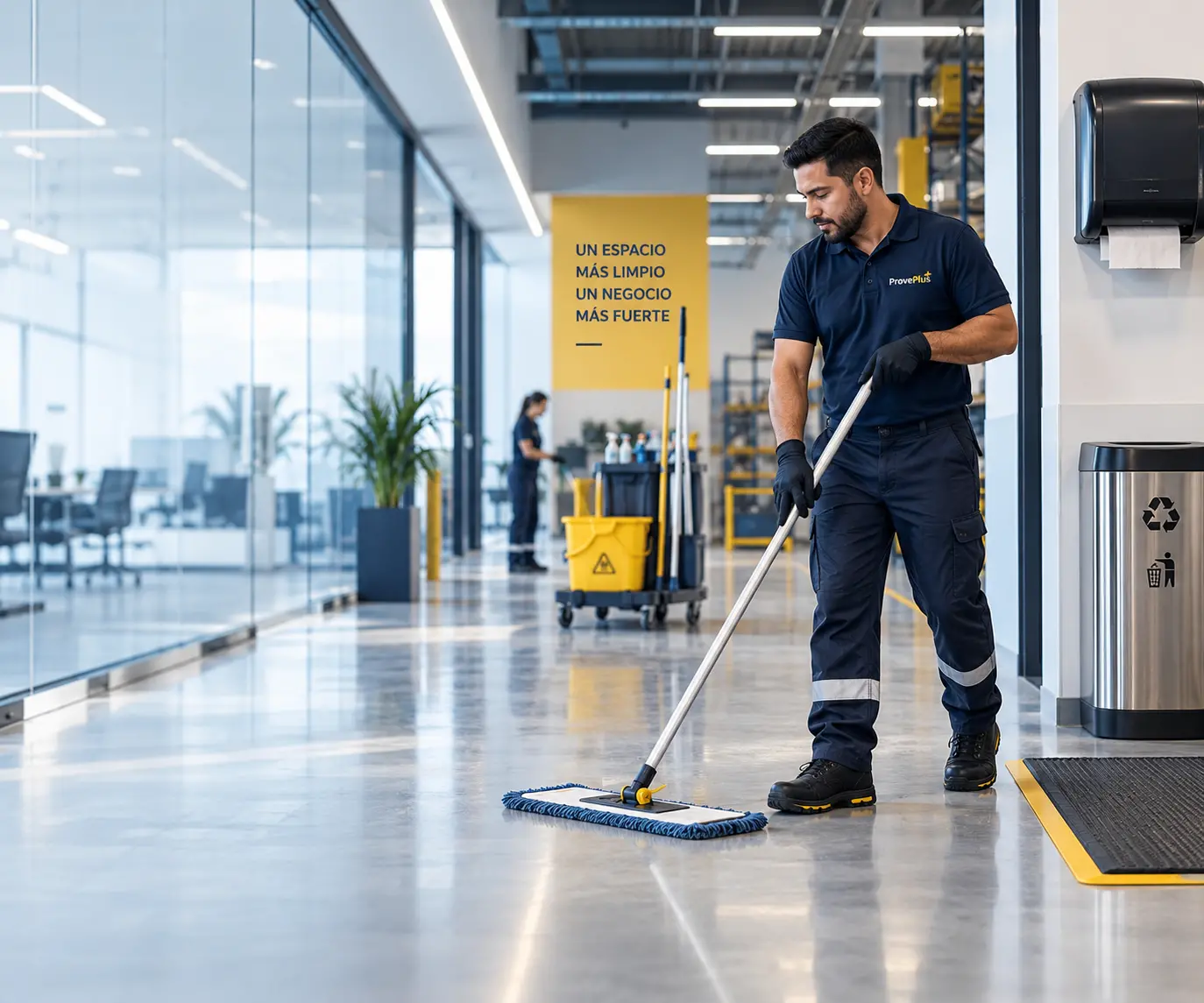 Soluciones ProvePlus para limpieza, higiene y operación empresarial